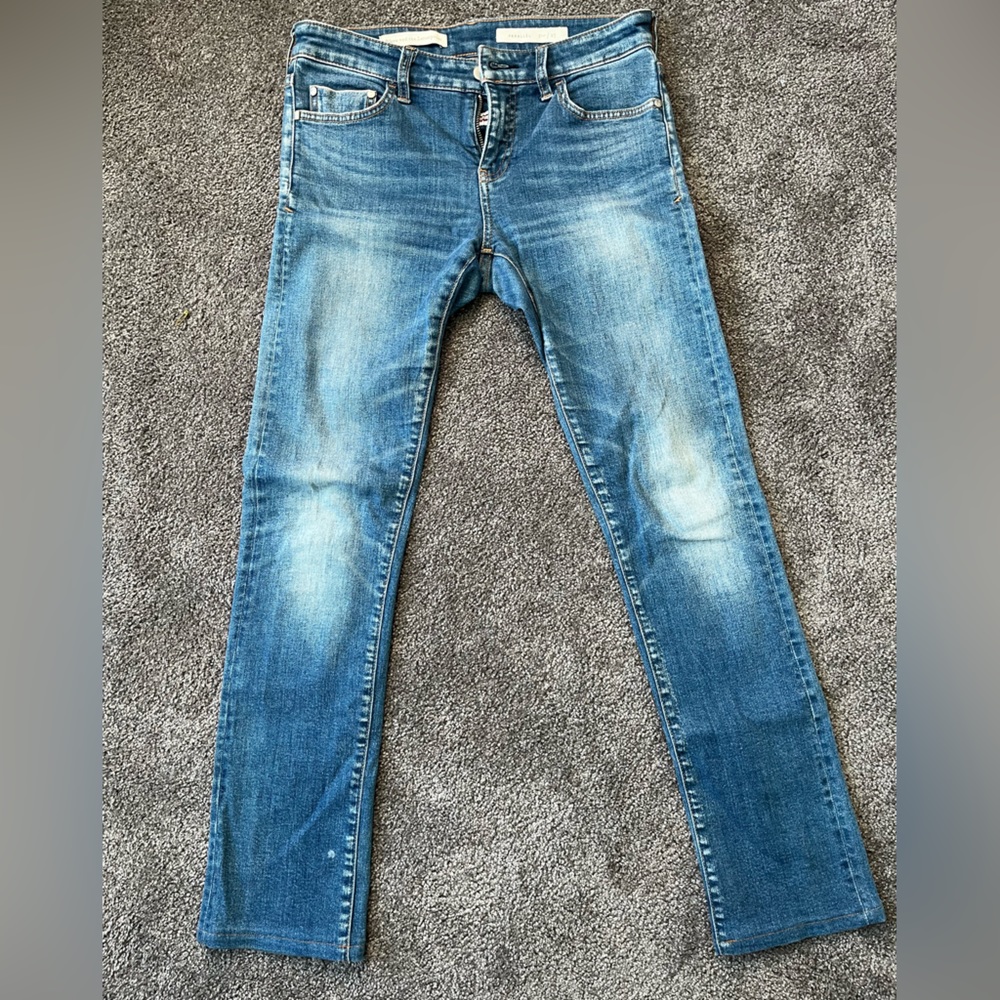 Pilcro and Letterpress Parallel Jeans